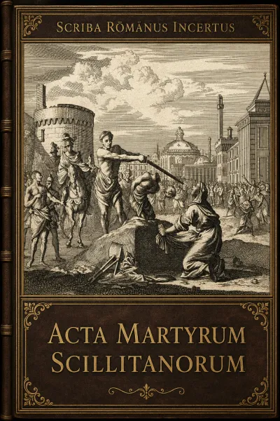 Acta Martyrum Scillitanorum cover