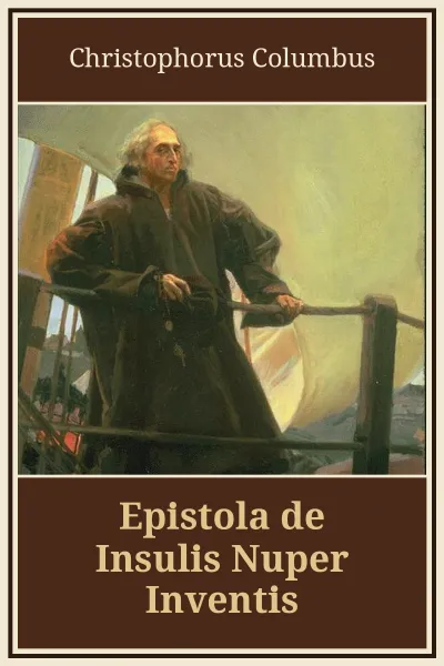 Epistola de Insulis Nuper Inventis cover